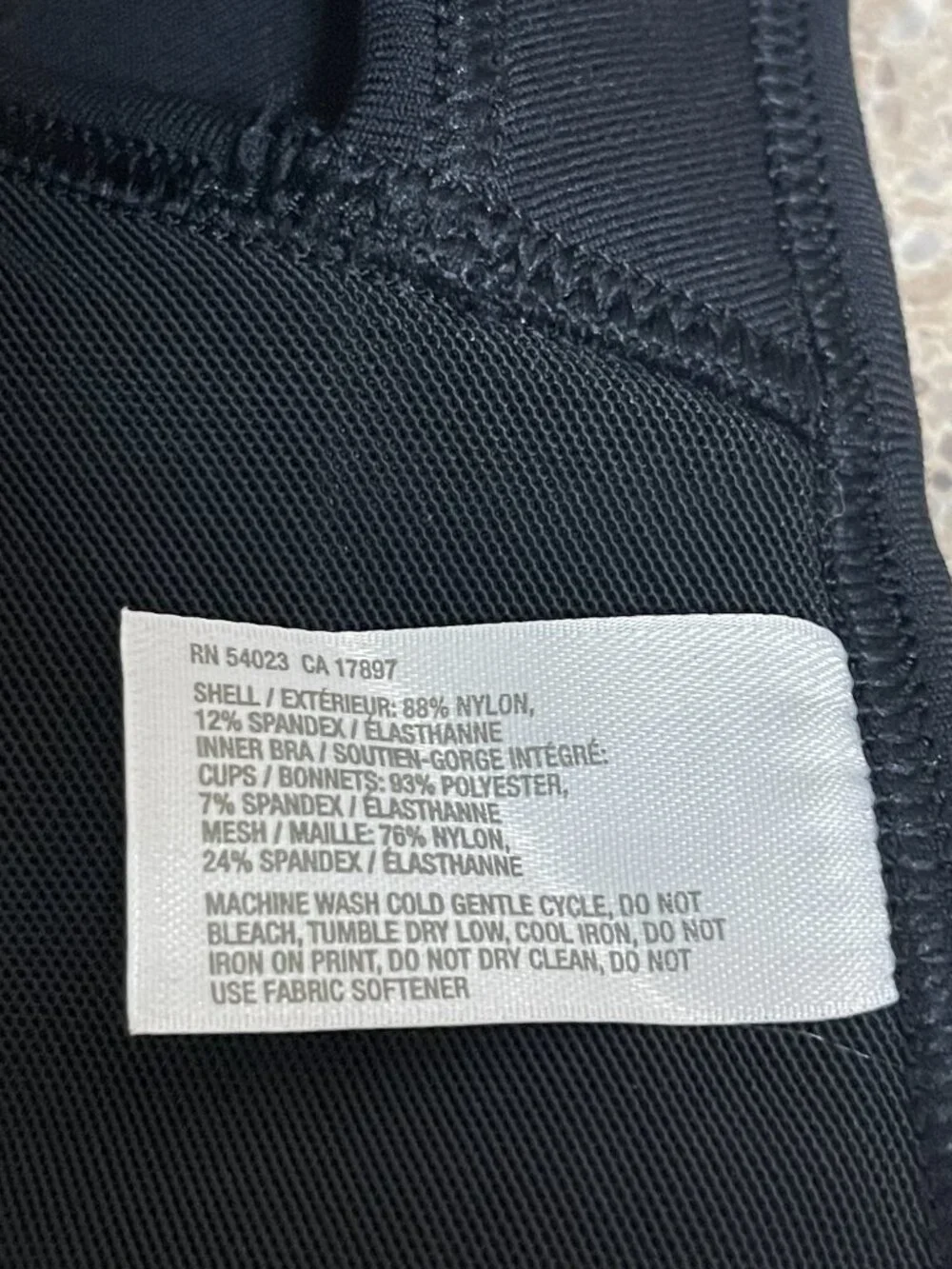 GAP gapbodyfit black